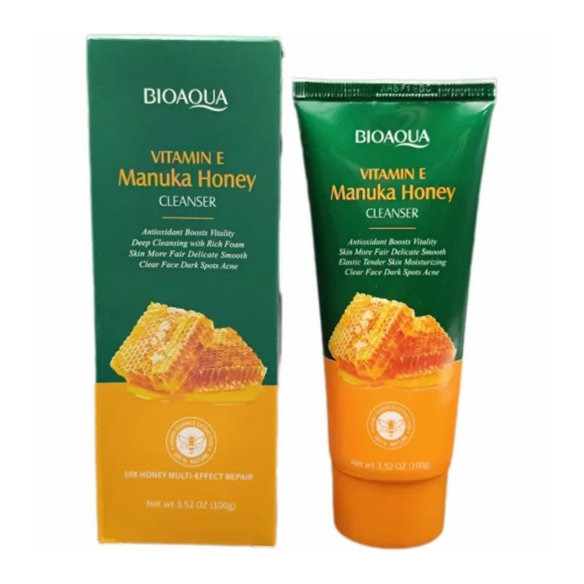 فوم شست و شو صورت آبرسان عسل بیوآکوا BIOAQUA