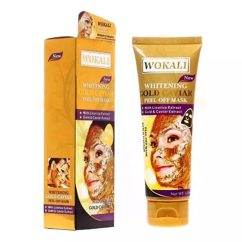 ماسک صورت طلایی