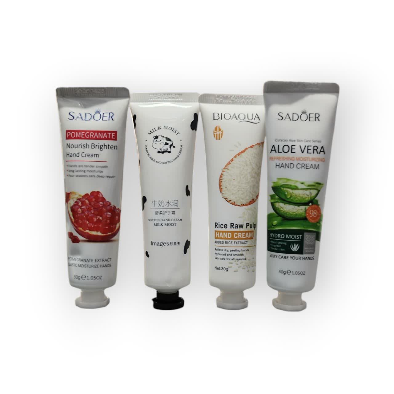 کرم دست  الوورا شیر انار برنج