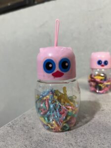 چهل گیس رنگی طرح جغد