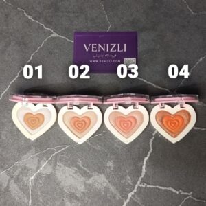 رژگونه و هایلایتر دوطبقه کد 4